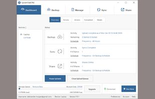 Spideroak One Backup screenshot 1