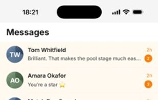 Messages hub