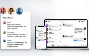 Create group chats and easily share files and docs for any project or purpose, with everyone on your team.