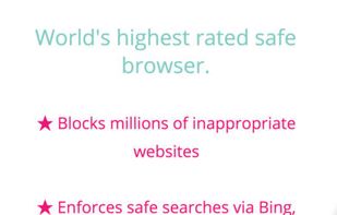 SPIN Safe Browser screenshot 1