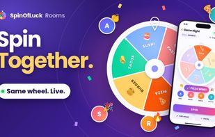 SpinOfLuck Rooms lets you spin together in real time! 🎡 Create a shared wheel, invite friends, family, or teammates, and make decisions together. Perfect for game nights, group activities, classroom fun, giveaways, and team events. Enjoy interactive spinning on desktop and mobile, share invite links, and make every decision more exciting. Spin together, decide together, and have fun!