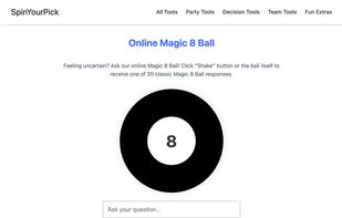 Online Magic 8 Ball