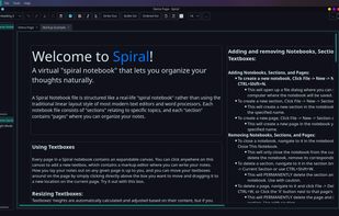 Spiral screenshot 2