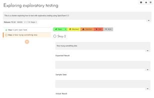 SpiraTest - Exploratory Testing