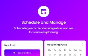 Plan and schedule LinkedIn posts in advance with Spiry’s built-in scheduling feature. Set posting dates and times to stay consistent on LinkedIn without manual posting, ensuring your personal brand stays active even on busy days.