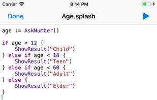 Splash - Programming Language screenshot 3