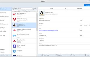 SplashID screenshot 1