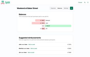 Optimized reimbursements