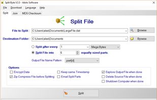 Split Byte screenshot 1