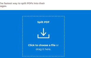 Split PDF screenshot 1