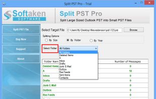Split PST pro screenshot 1
