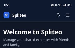 Spliteo screenshot 1