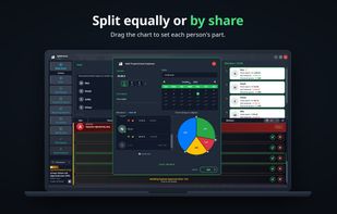 Split equally or by share