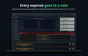 Every expense goes to a vote