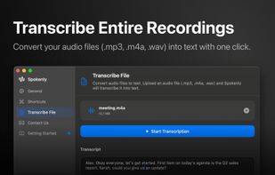 Spokenly screenshot 2