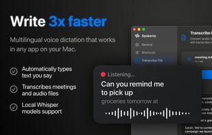 Spokenly screenshot 1