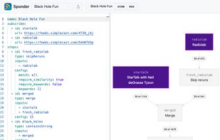 Configure flows in either a UI or YAML.