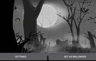 Spooky Forest Live Wallpaper screenshot 1
