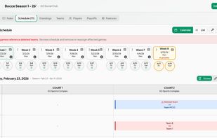 Automated Scheduler page. Offers different scheduling formats. 