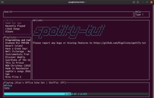 Spotify TUI screenshot 2