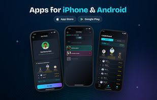 iPhone and Android apps: artist quiz, solo quiz, leaderboard