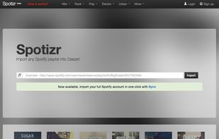 Spotizr screenshot 1