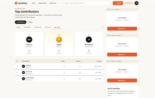 Leaderboard Page
