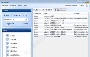 Spotnet screenshot 1