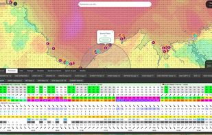 Get weather forecast anywhere on the planet and the optimal time slot around you