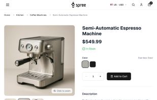 SpreeCommerce screenshot 1
