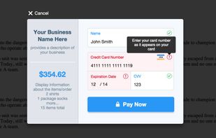 Spreedly screenshot 1