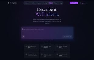 Springbase screenshot 1