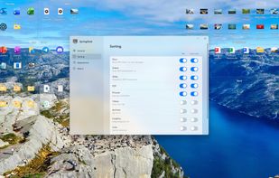 New files sort themselves: documents, spreadsheets, slides, PDFs and pictures each get a tab.