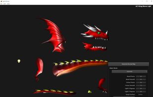 Normal map generation