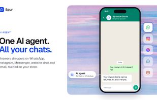 One AI agent answers shoppers on WhatsApp, Instagram, Messenger, website chat and email