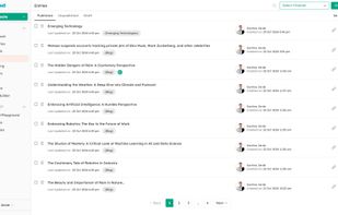 spurtCMS screenshot 2