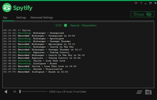 Spytify screenshot 1