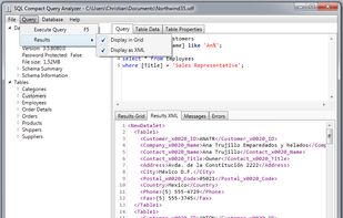 SQL Compact Query Analyzer screenshot 3