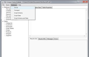 SQL Compact Query Analyzer screenshot 2
