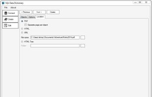 SQL Data Dictionary screenshot 3