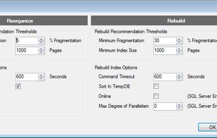 SQL Index Console screenshot 1