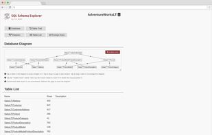 SQL Schema Explorer screenshot 1