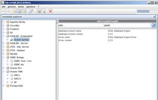 SQLeo Visual Query Builder screenshot 1