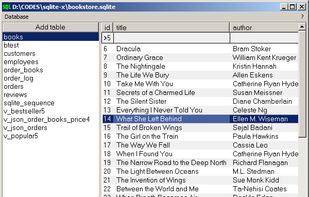 sqlite-x screenshot 1