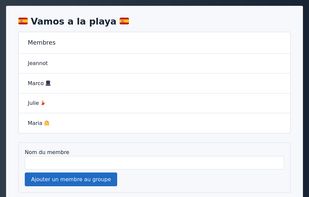 Example splitwise clone built with SQLPage