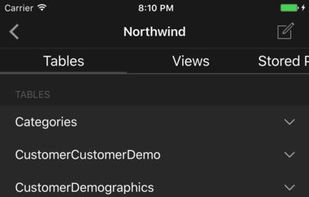 SQLPro for MySQL screenshot 1