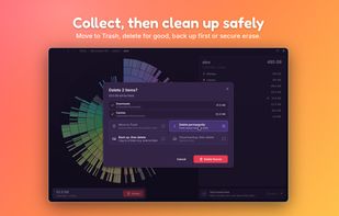 Collect, then clean up safely