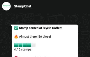 StampChat on WhatsApp