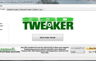 SSD Tweaker screenshot 1
