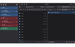 SFTP file manager